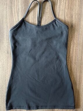 lululemon athletica Black Slim Spaghetti-Strap Camisole